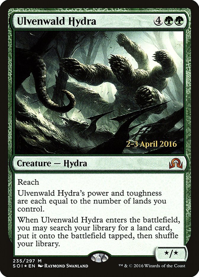 Ulvenwald Hydra [Shadows over Innistrad Prerelease Promos] | Gate City Games LLC