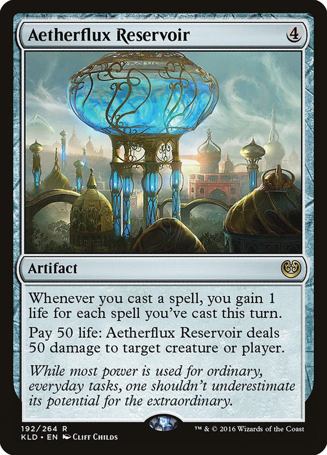 Aetherflux Reservoir [Kaladesh] | Gate City Games LLC