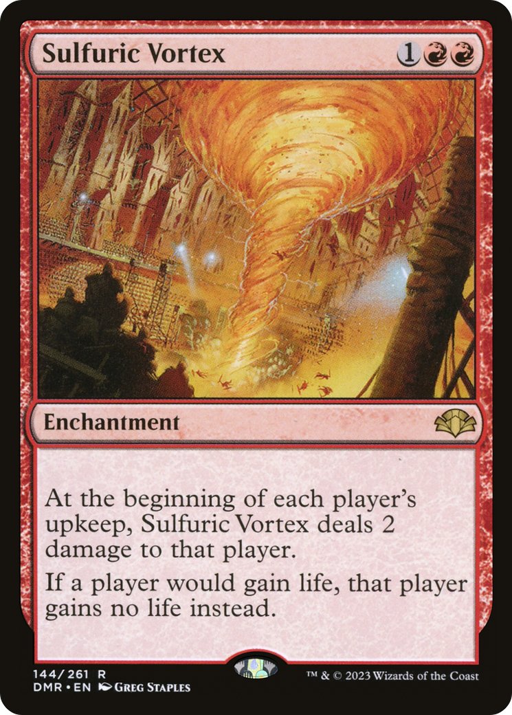 Sulfuric Vortex [Dominaria Remastered] | Gate City Games LLC