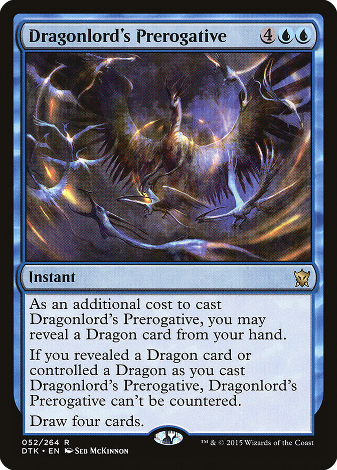 Dragonlord's Prerogative [Dragons of Tarkir] | Gate City Games LLC