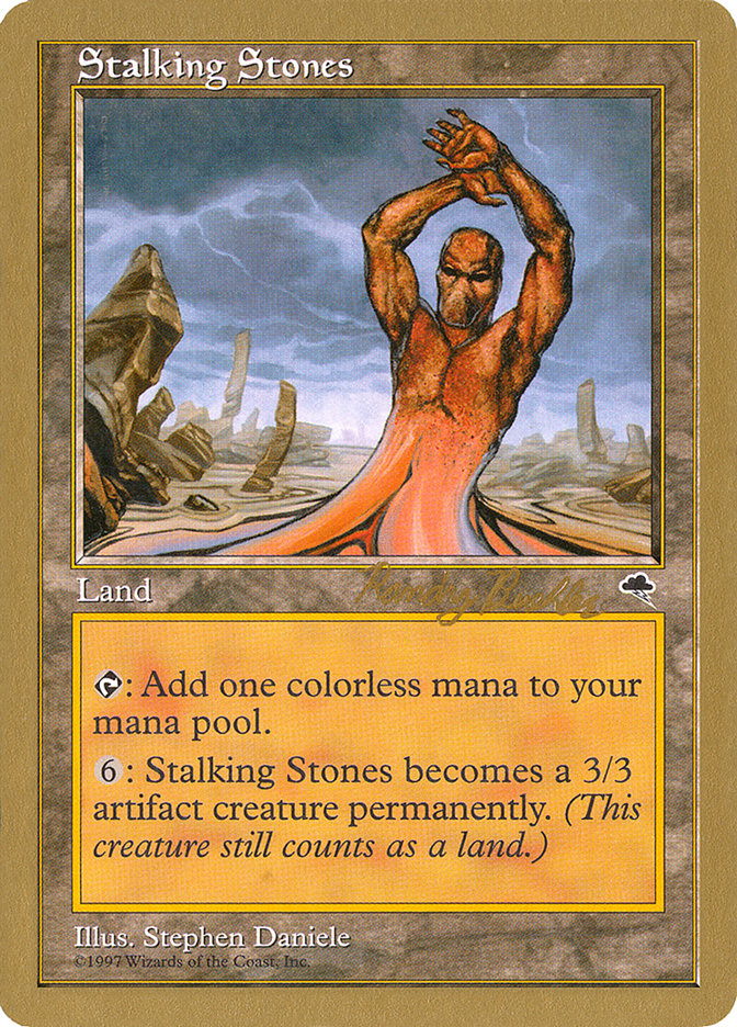 Stalking Stones (Randy Buehler) [World Championship Decks 1998] | Gate City Games LLC