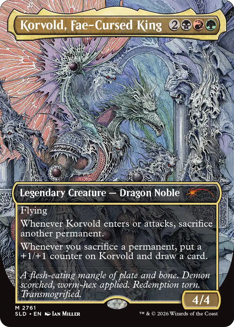 Korvold, Fae-Cursed King (2761) [Secret Lair Drop Series] | Gate City Games LLC
