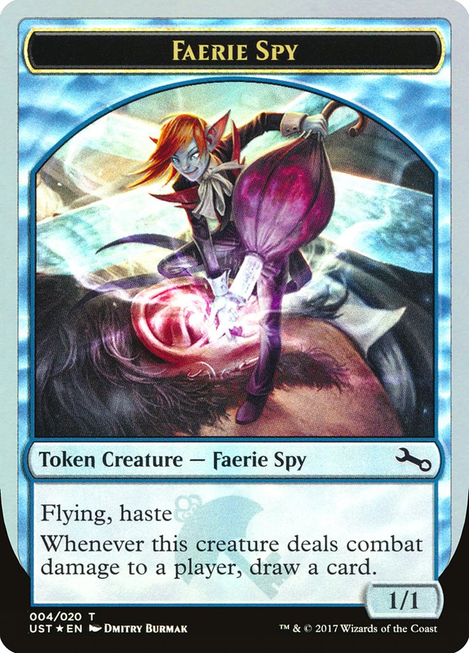 Faerie Spy Token [Unstable Tokens] | Gate City Games LLC