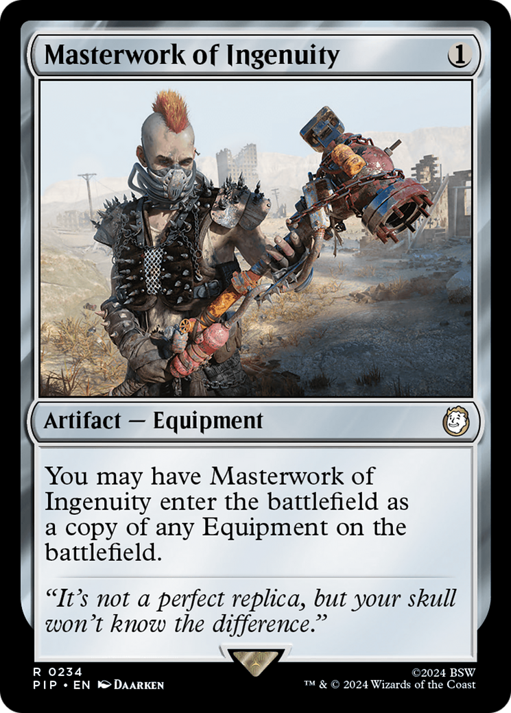 Masterwork of Ingenuity [Fallout] | Gate City Games LLC
