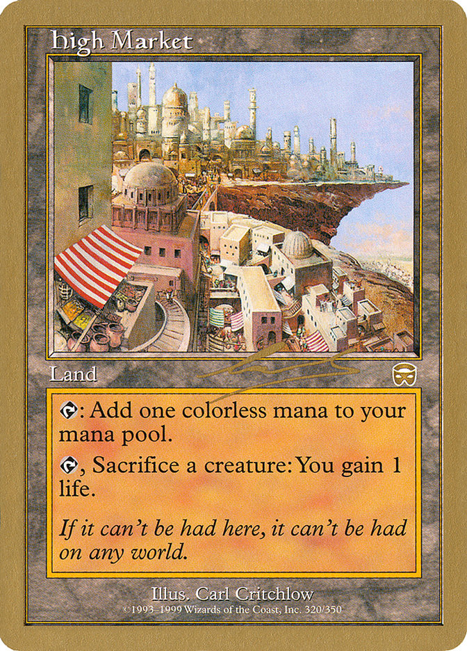 High Market (Nicolas Labarre) [World Championship Decks 2000] | Gate City Games LLC
