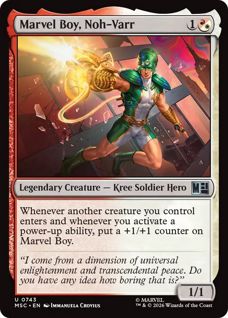 Marvel Boy, Noh-Varr [Marvel Super Heroes] | Gate City Games LLC