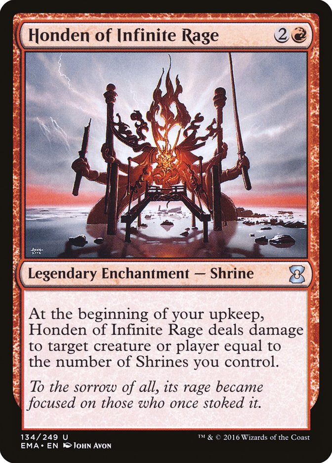 Honden of Infinite Rage [Eternal Masters] | Gate City Games LLC