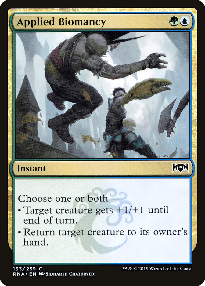 Applied Biomancy [Ravnica Allegiance] | Gate City Games LLC