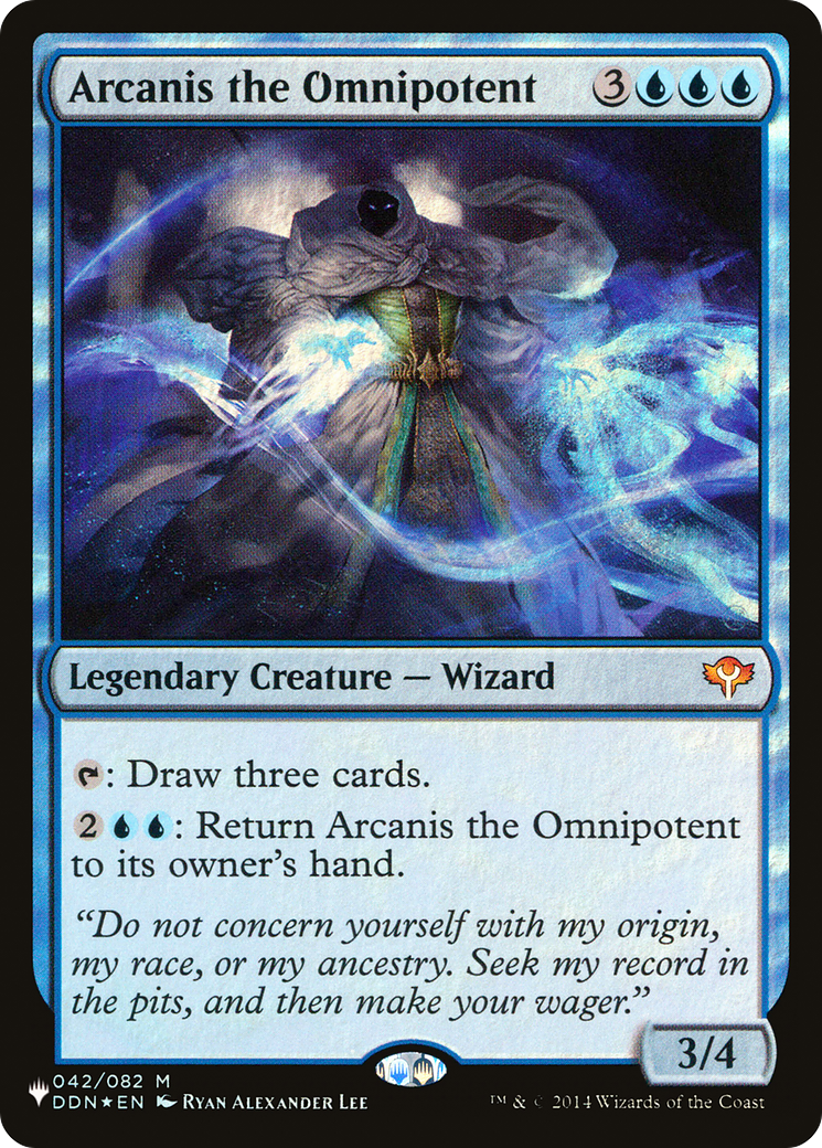 Arcanis the Omnipotent [The List Reprints] | Gate City Games LLC