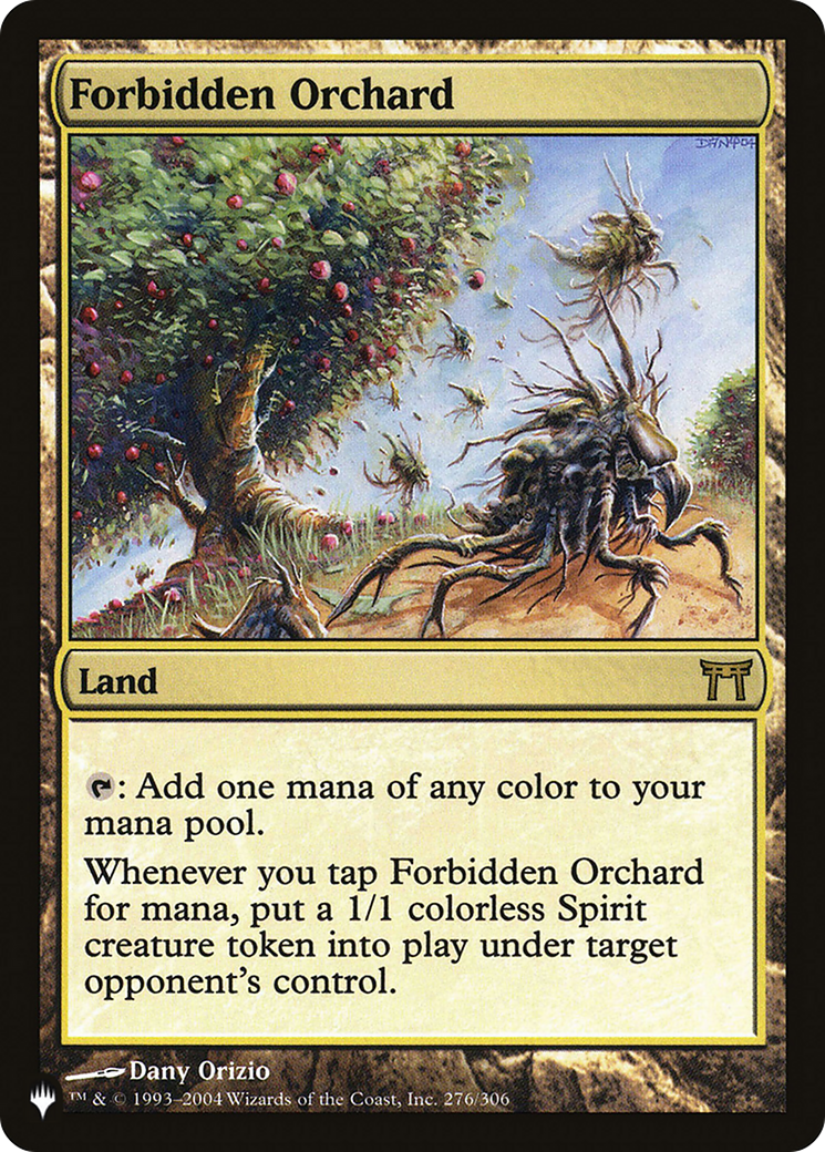 Forbidden Orchard [The List] | Gate City Games LLC