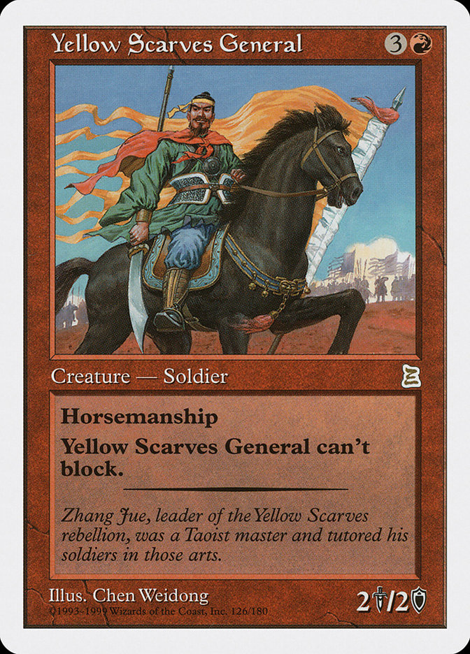 Yellow Scarves General [Portal Three Kingdoms] | Gate City Games LLC