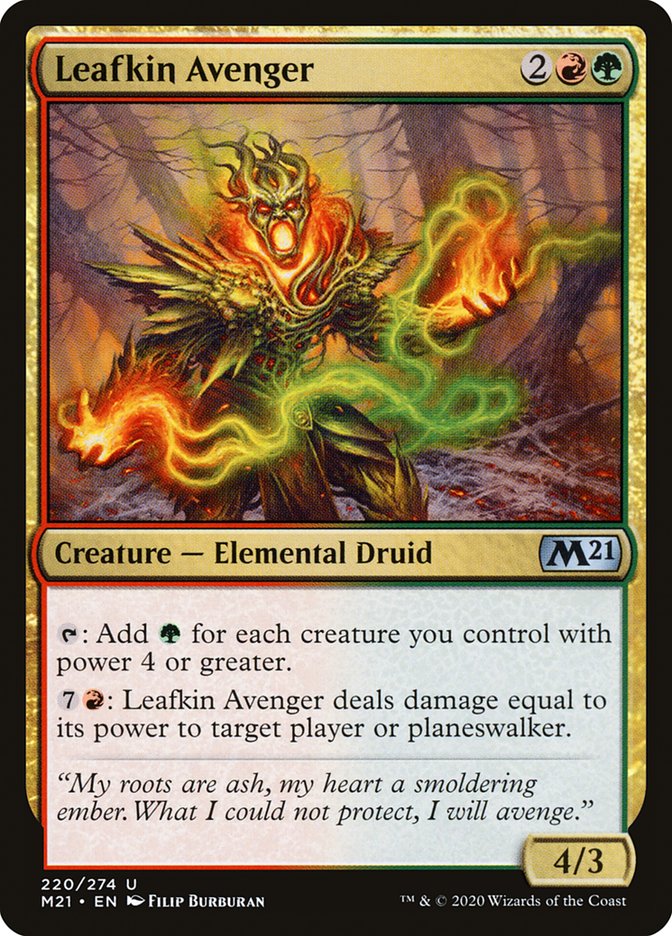 Leafkin Avenger [Core Set 2021] | Gate City Games LLC