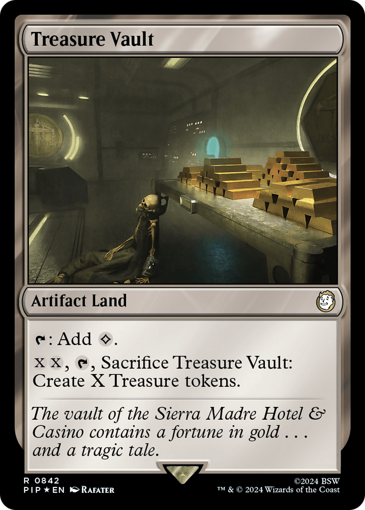 Treasure Vault (Surge Foil) [Fallout] | Gate City Games LLC