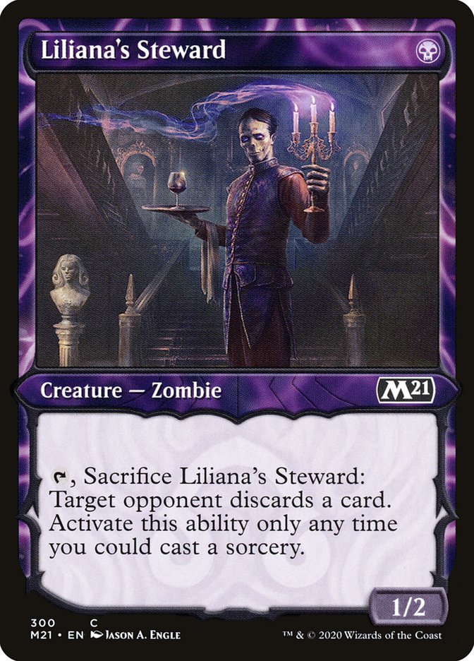 Liliana's Steward (Showcase) [Core Set 2021] | Gate City Games LLC