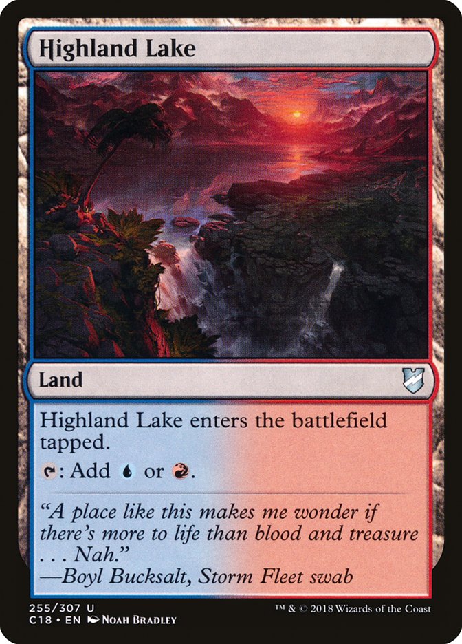 Highland Lake [Commander 2018] | Gate City Games LLC
