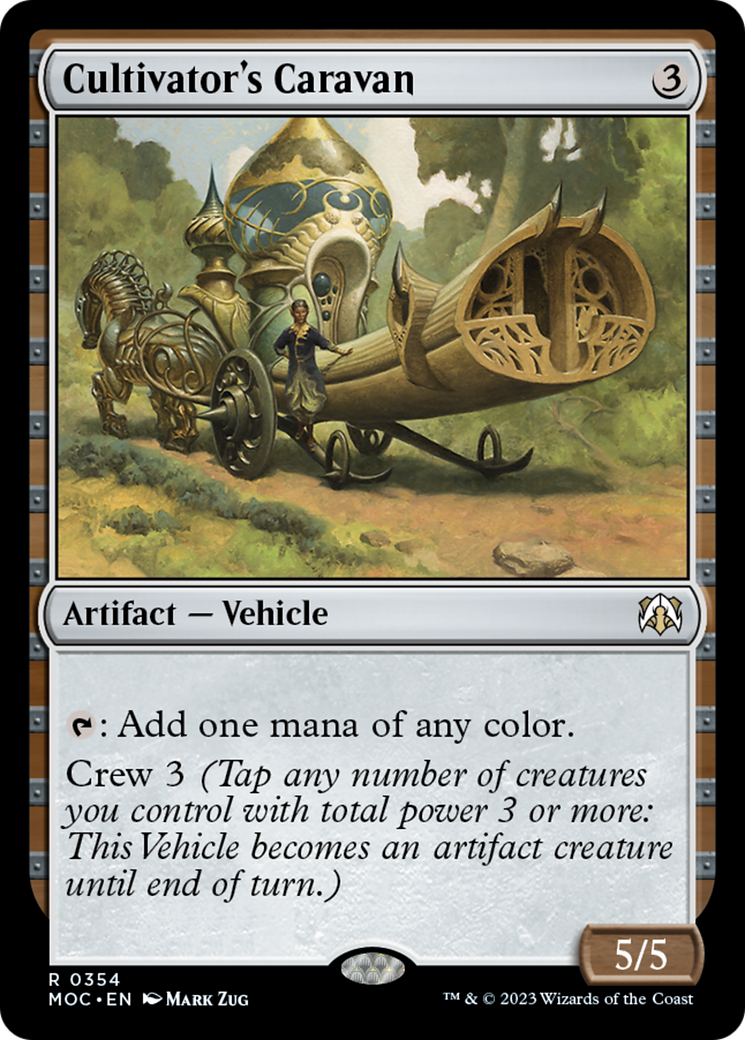 Cultivator's Caravan [March of the Machine Commander] | Gate City Games LLC