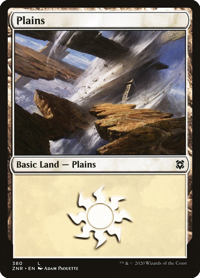 Plains (380) [Zendikar Rising] | Gate City Games LLC
