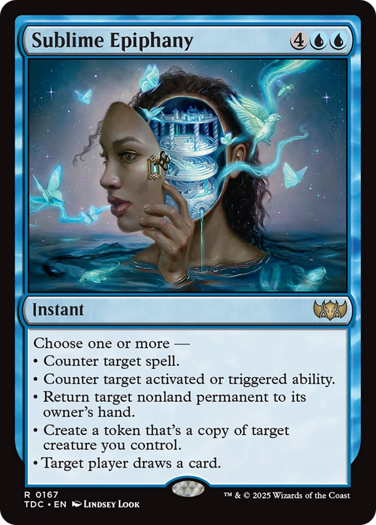 Sublime Epiphany [Tarkir: Dragonstorm Commander] | Gate City Games LLC