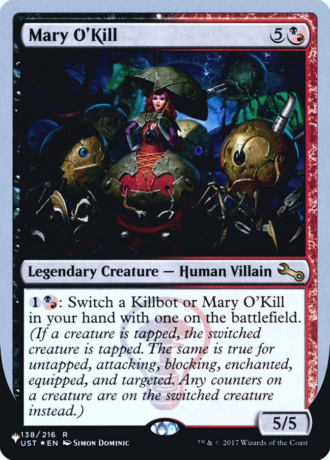 Mary O'Kill (Unfinity Foil Edition) [The List] | Gate City Games LLC