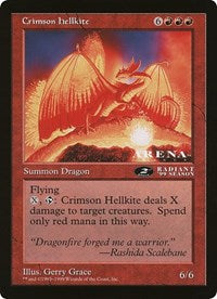 Crimson Hellkite (Oversized) [Oversize Cards] | Gate City Games LLC