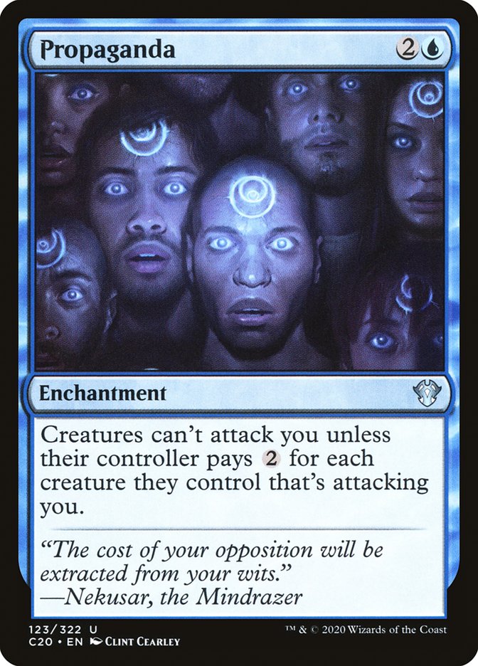 Propaganda [Commander 2020] | Gate City Games LLC