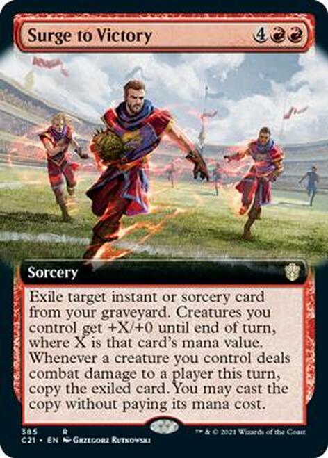 Surge to Victory (Extended Art) [Commander 2021] | Gate City Games LLC