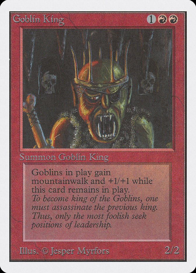 Goblin King [Unlimited Edition] | Gate City Games LLC