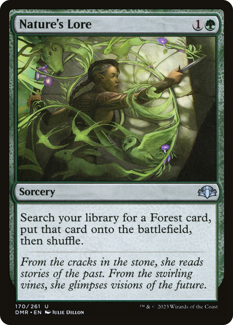 Nature's Lore [Dominaria Remastered] | Gate City Games LLC
