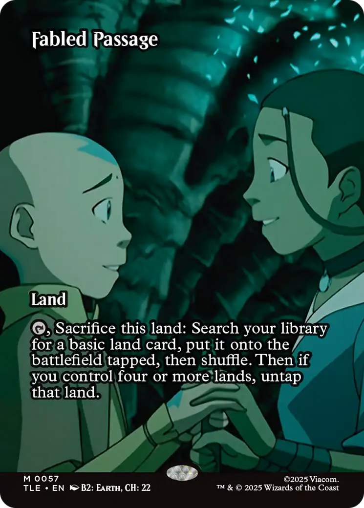Fabled Passage (Borderless) [Avatar: The Last Airbender: Eternal-Legal] | Gate City Games LLC