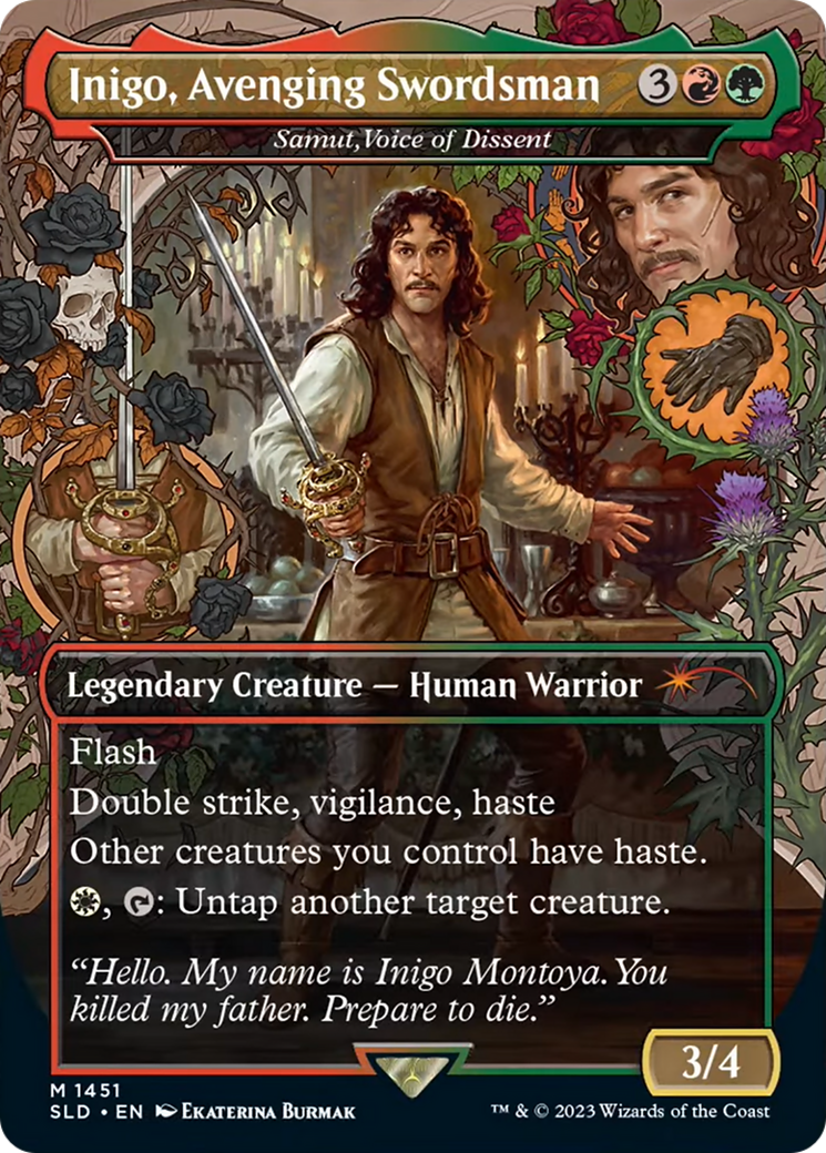 Inigo, Avenging Swordsman - Samut, Voice of Dissent [Secret Lair Drop Series] | Gate City Games LLC