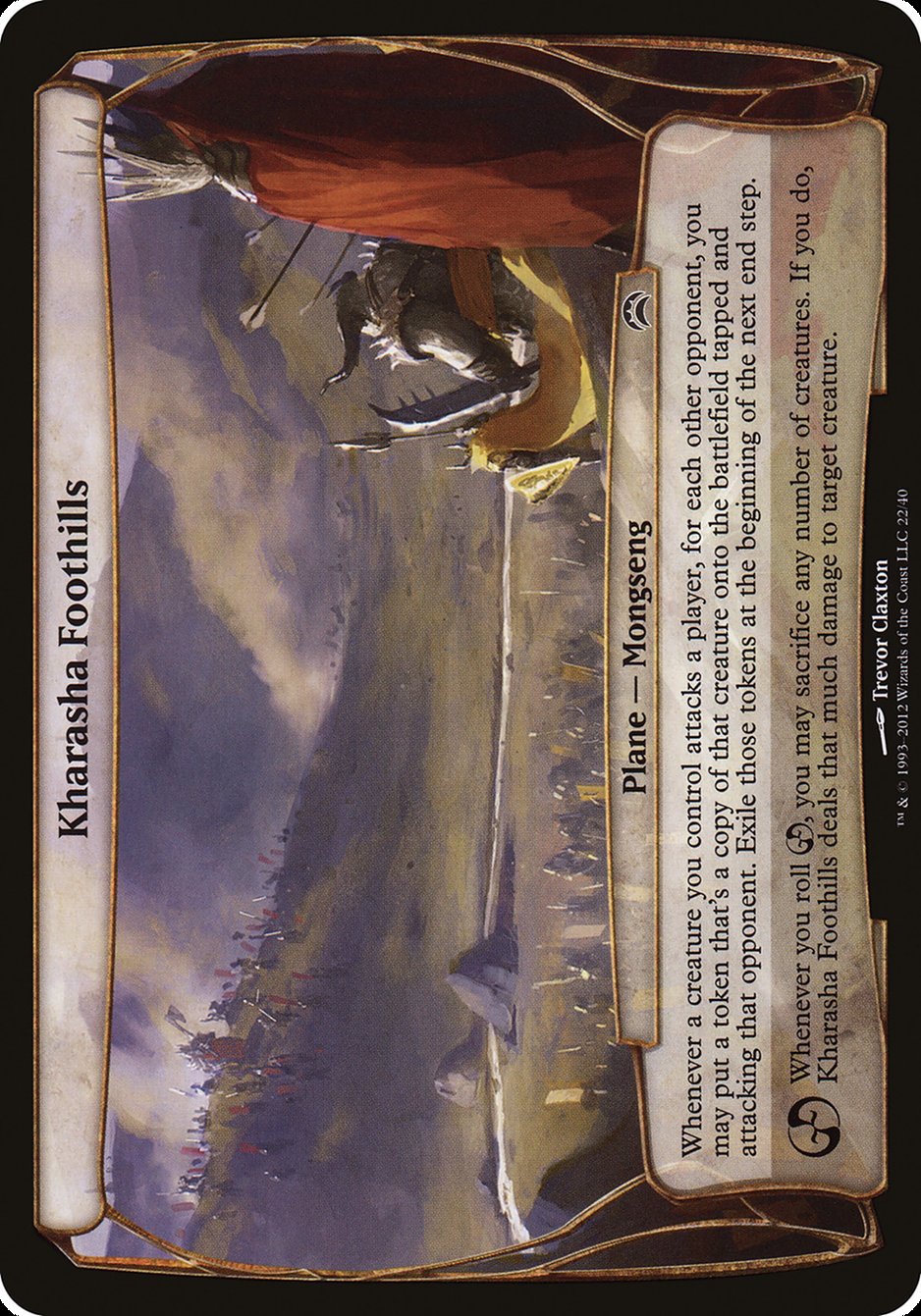 Kharasha Foothills (Planes) [Planechase 2012 Planes] | Gate City Games LLC