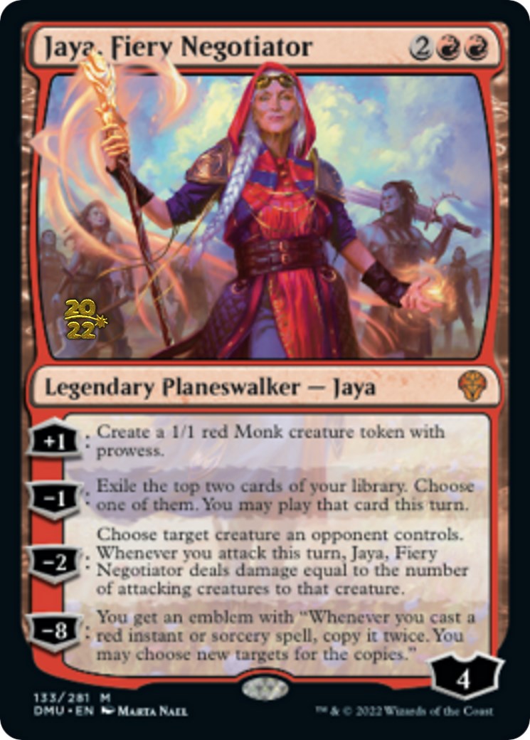 Jaya, Fiery Negotiator [Dominaria United Prerelease Promos] | Gate City Games LLC