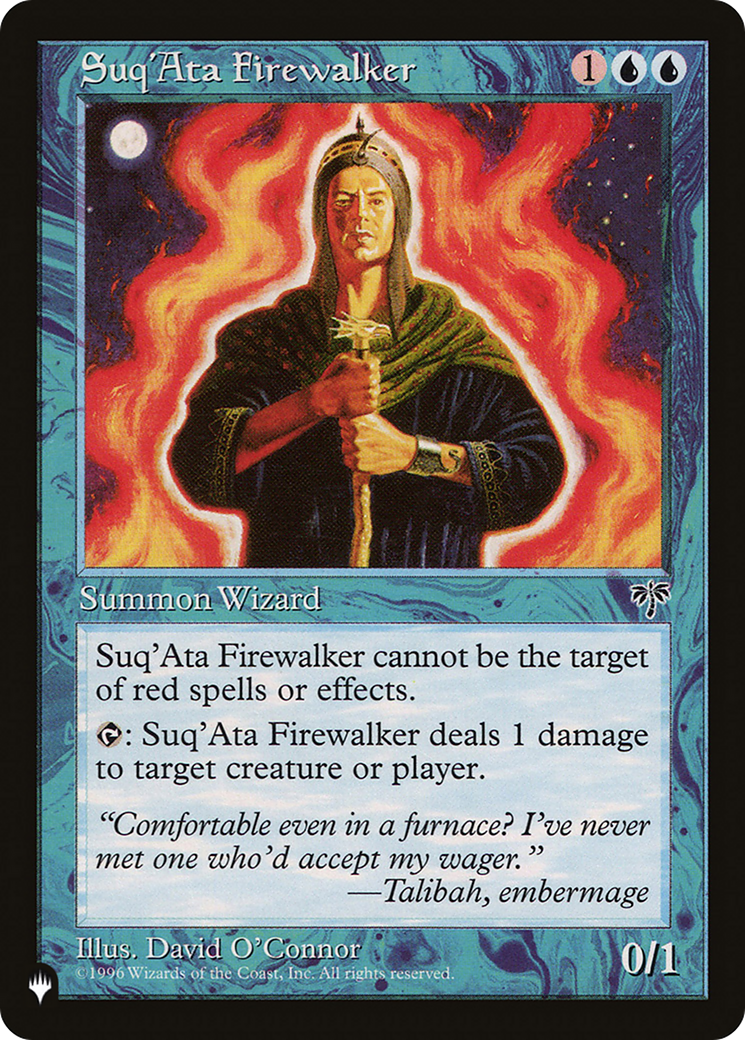 Suq'Ata Firewalker [The List] | Gate City Games LLC