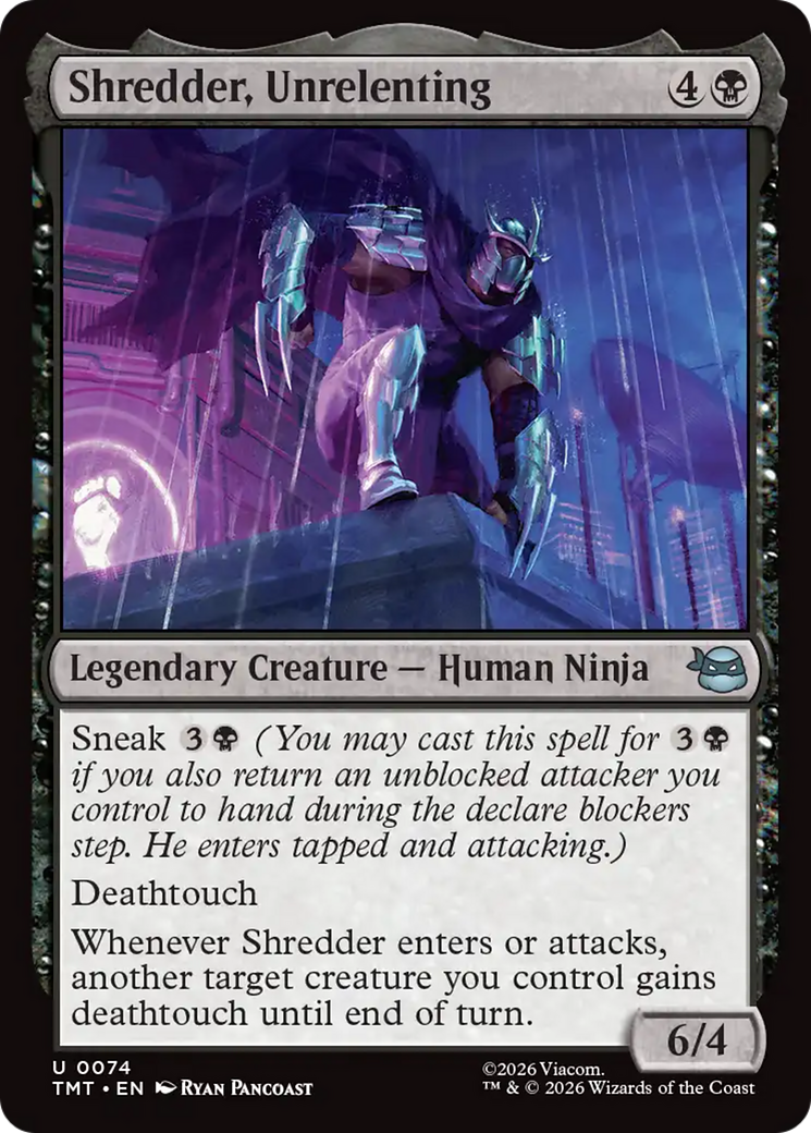 Shredder, Unrelenting [Teenage Mutant Ninja Turtles] | Gate City Games LLC