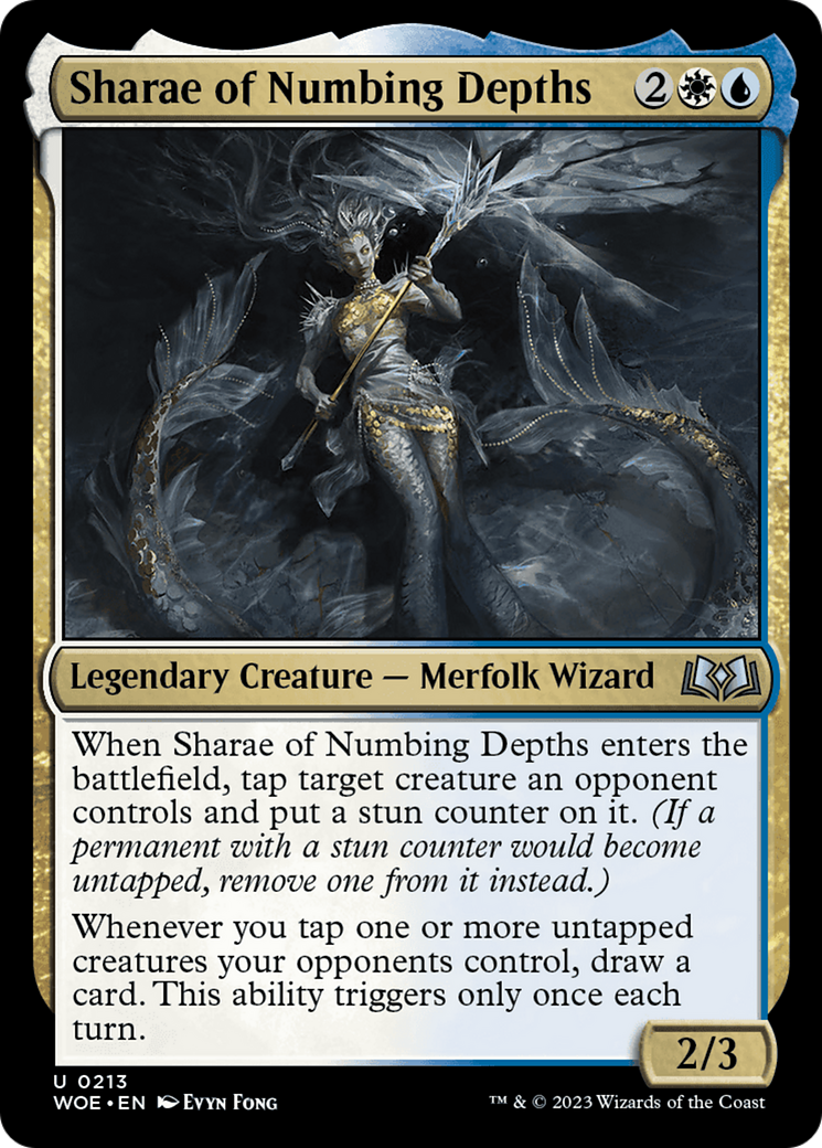 Sharae of Numbing Depths [Wilds of Eldraine] | Gate City Games LLC