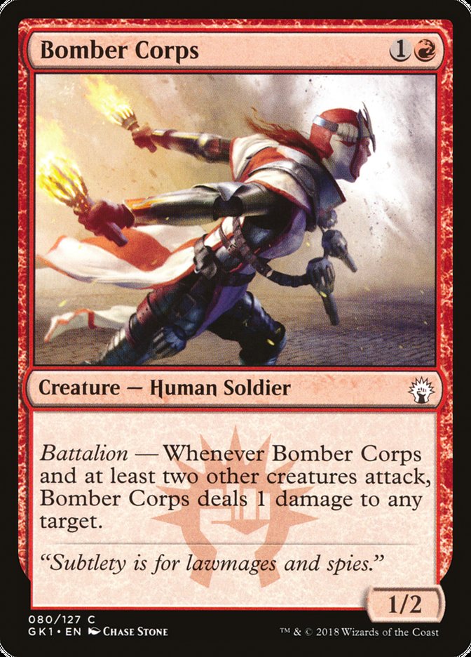 Bomber Corps [Guilds of Ravnica Guild Kit] | Gate City Games LLC