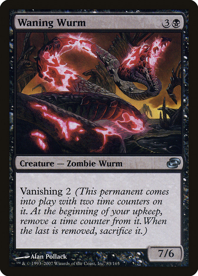 Waning Wurm [Planar Chaos] | Gate City Games LLC