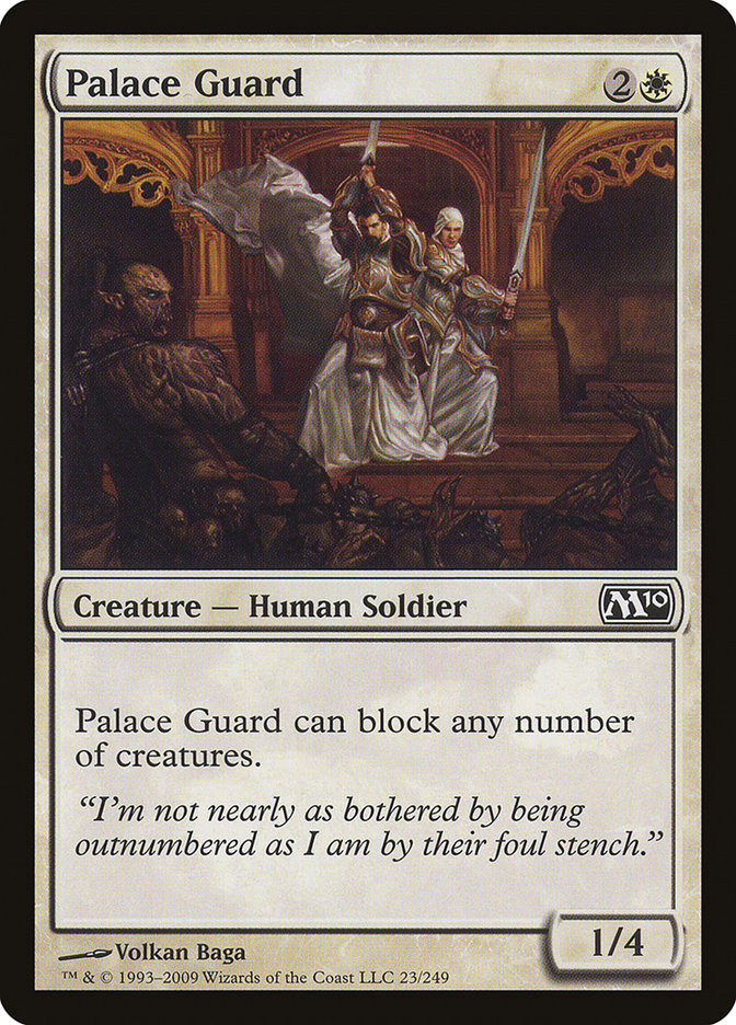 Palace Guard [Magic 2010] | Gate City Games LLC