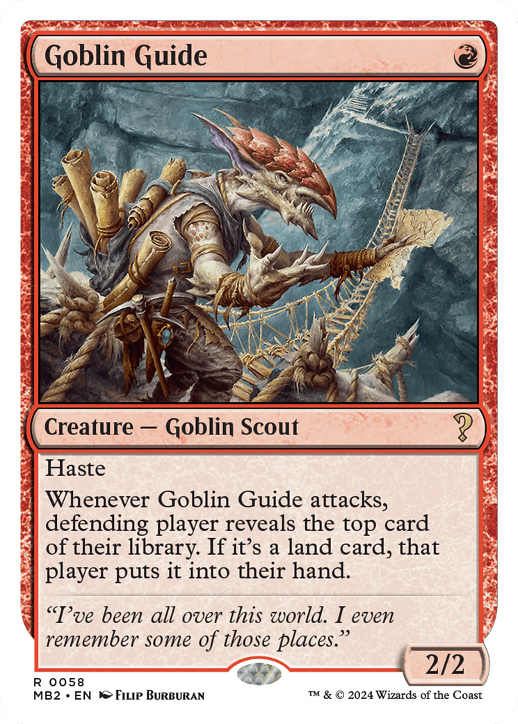 Goblin Guide [Mystery Booster 2] | Gate City Games LLC