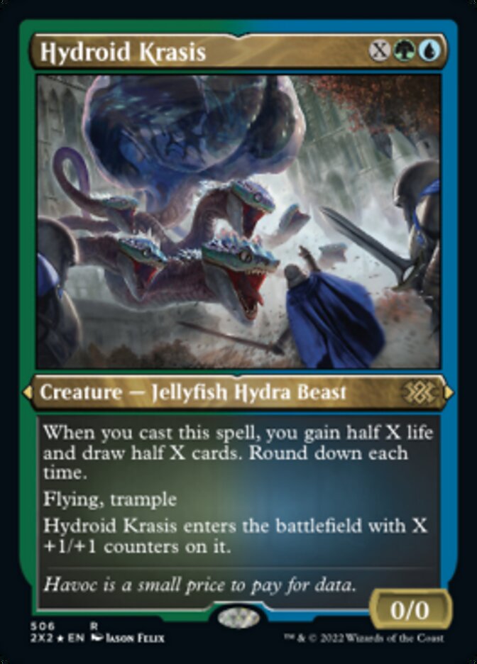 Hydroid Krasis (Foil Etched) [Double Masters 2022] | Gate City Games LLC