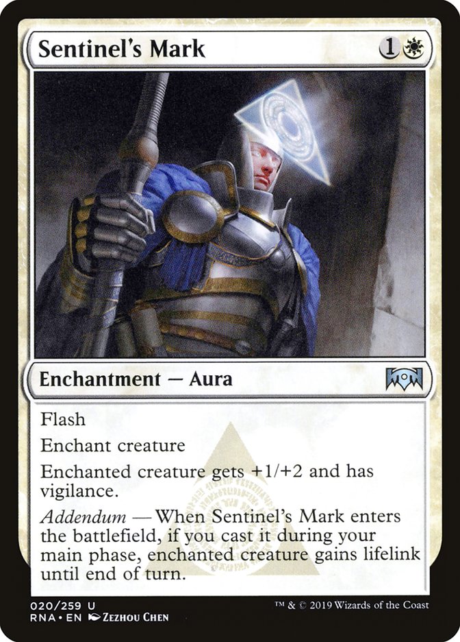 Sentinel's Mark [Ravnica Allegiance] | Gate City Games LLC