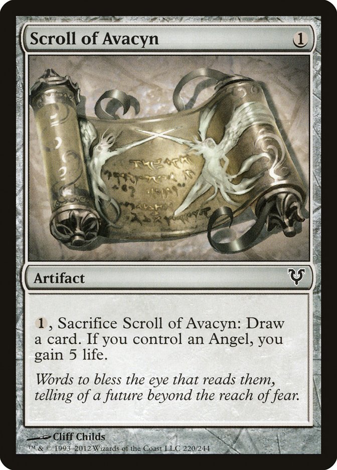 Scroll of Avacyn [Avacyn Restored] | Gate City Games LLC