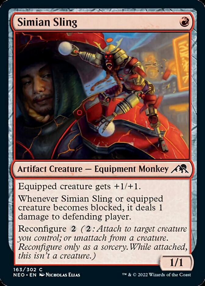 Simian Sling [Kamigawa: Neon Dynasty] | Gate City Games LLC