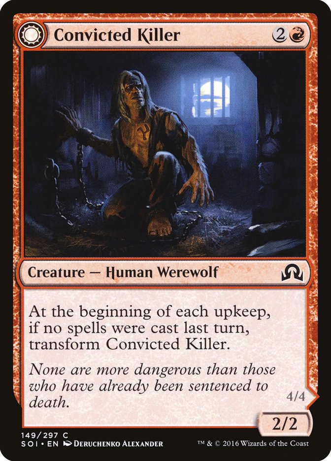 Convicted Killer // Branded Howler [Shadows over Innistrad] | Gate City Games LLC