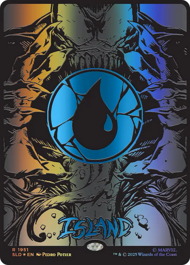 Island (1951) (Raised Foil) [Secret Lair Drop Series] | Gate City Games LLC