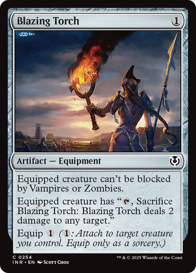 Blazing Torch [Innistrad Remastered] | Gate City Games LLC