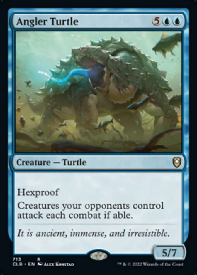 Angler Turtle [Commander Legends: Battle for Baldur's Gate] | Gate City Games LLC