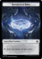 Food // Replicated Ring Double-Sided Token [March of the Machine Commander Tokens] | Gate City Games LLC