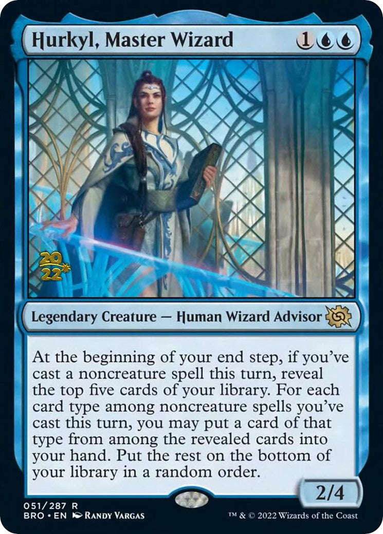 Hurkyl, Master Wizard [The Brothers' War Prerelease Promos] | Gate City Games LLC