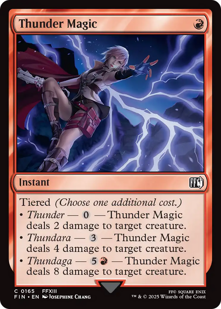 Thunder Magic [FINAL FANTASY] | Gate City Games LLC